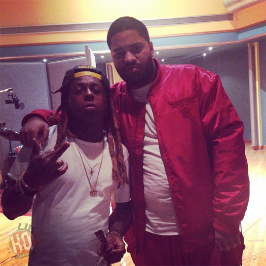 Lil Wayne Hits Up The Studio With Nicki Minaj, JR Writer & Fred Money