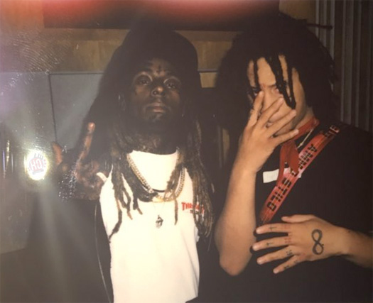 Trippie Redd & Lil Wayne Had A Studio Session Earlier This Month