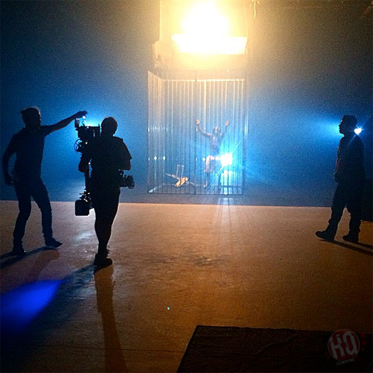 Lil Wayne Shoots A Visual For HollyWeezy