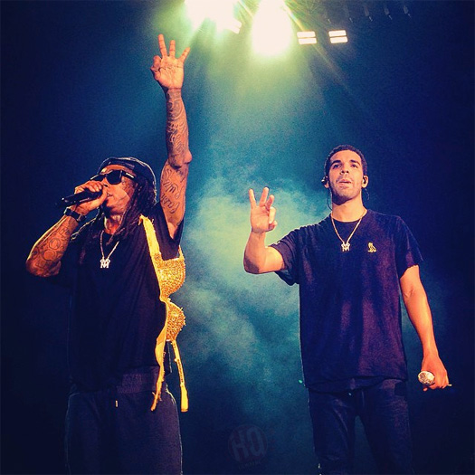 Front Row Footage Of Lil Wayne & Drake Performing Live In Holmdel New Jersey