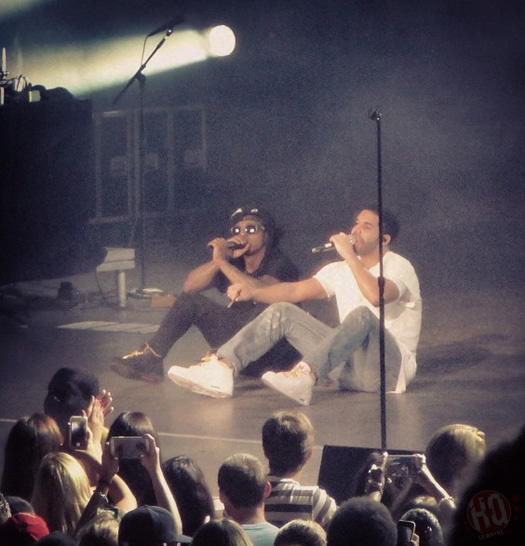 Lil Wayne & Drake Perform Live In Holmdel New Jersey On Their Joint Tour