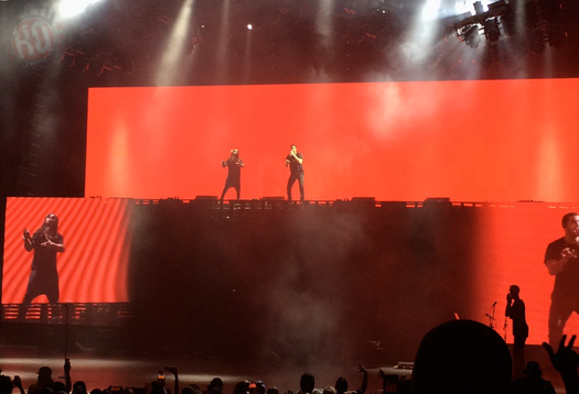 Lil Wayne & Drake Perform Live In Holmdel New Jersey On Their Joint Tour
