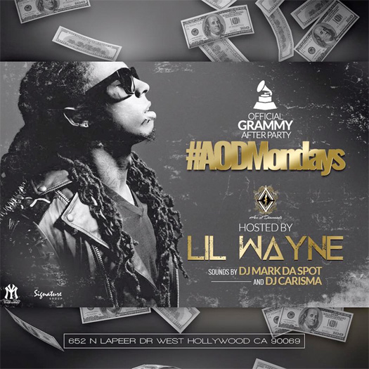 Lil Wayne To Host A Grammys After Party At Ace Of Diamonds LA Strip Club