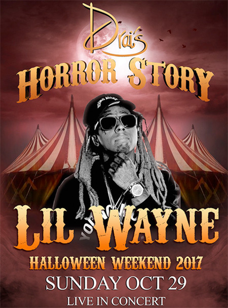 Lil Wayne To Host A Horror Story Party At Drais Nightclub In Las Vegas Over 2017 Halloween