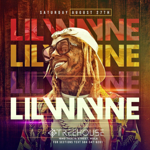 Lil Wayne To Host A Party At Treehouse In His Hometown This Month