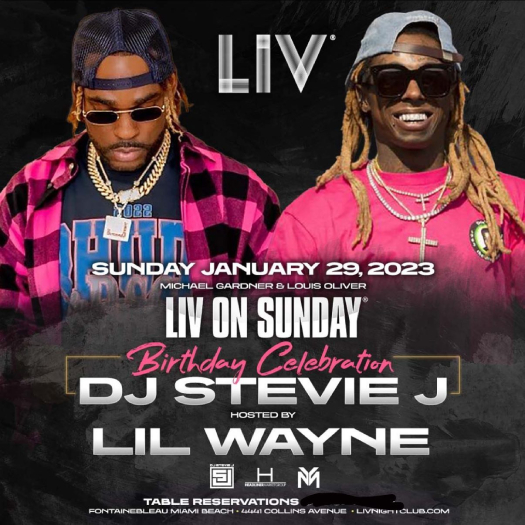 Lil Wayne To Host Two Events In Miami This Weekend - January 28th + 29th