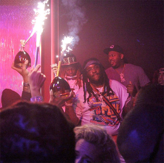 Lil Wayne Hosts An El Clasico Party At Ora Nightclub In Miami