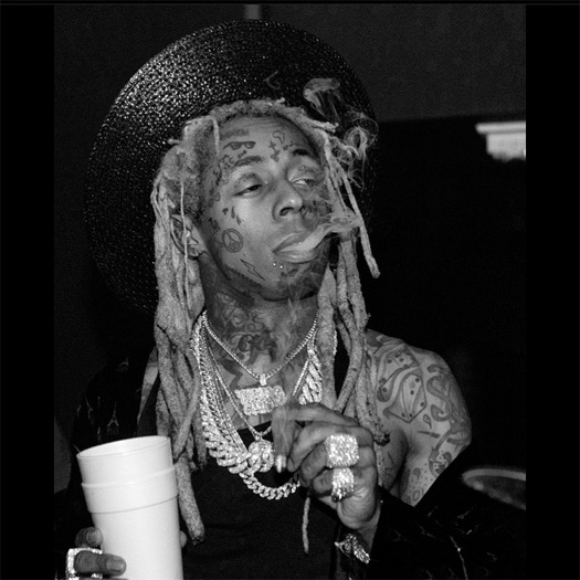 Lil Wayne Hosts A Halloween Party In Miami, Debuts New Face Tattoos