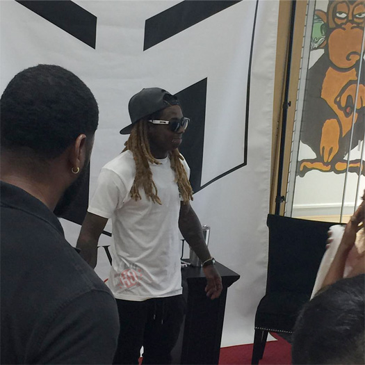 Lil Wayne Hosts A Pop Up Shop At Nouveau In New Orleans, Meets Fans