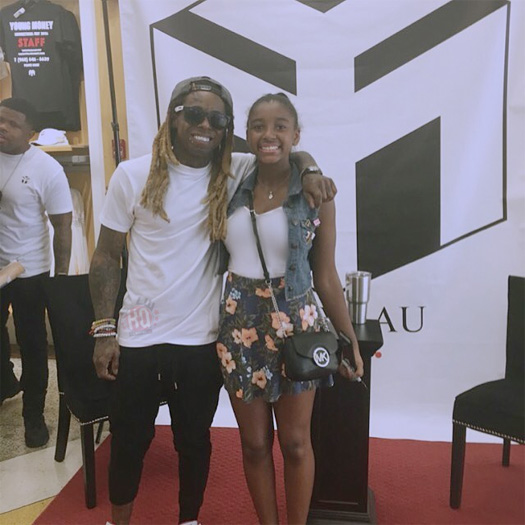 Lil Wayne Hosts A Pop Up Shop At Nouveau In New Orleans, Meets Fans