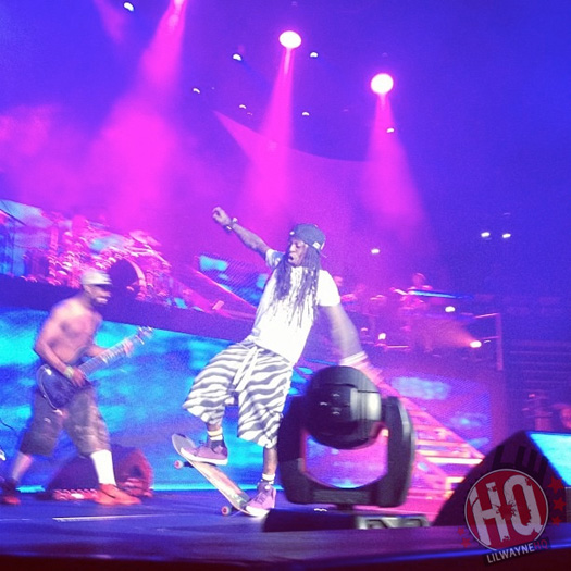 Lil Wayne Performs Live At Hot 107.9s 2012 Birthday Bash