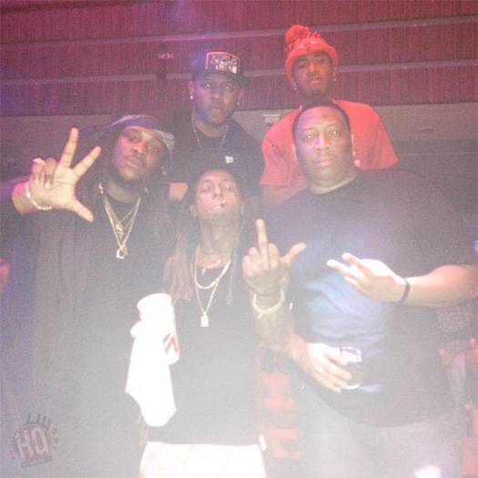 Lil Wayne Performs Hot Boy Remix, Duffle Bag Boy & More With Bankroll Fresh & 2 Chainz Live At LIV Nightclub In Miami