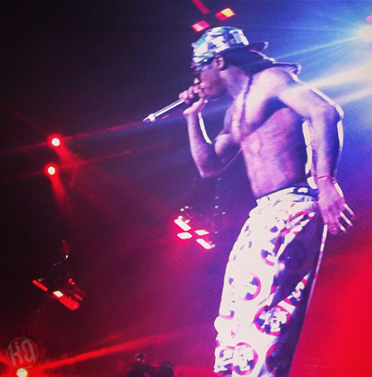 Lil Wayne Performs Live In Houston On Americas Most Wanted Tour