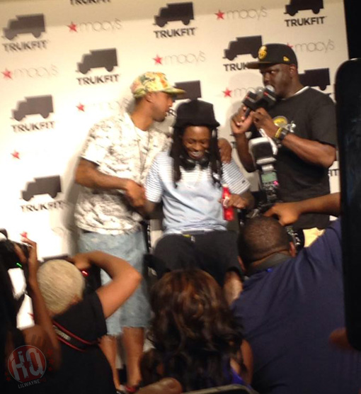 Lil Wayne Makes An In Store Appearance At Macys Inside Atlanta Lenox Square