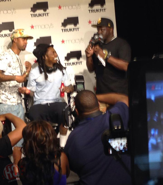 Lil Wayne Makes An In Store Appearance At Macys Inside Atlanta Lenox Square