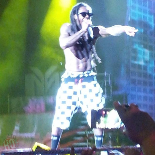Lil Wayne Performs Live In Indianapolis On Americas Most Wanted Tour