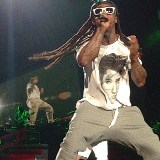 Lil Wayne Performs Live In Indianapolis On Americas Most Wanted Tour