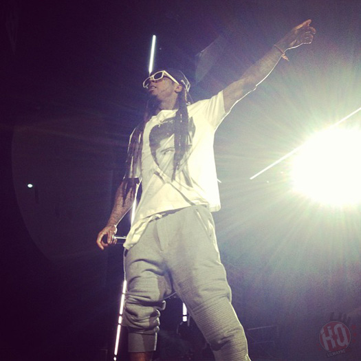 Lil Wayne Performs Live In Indianapolis On Americas Most Wanted Tour