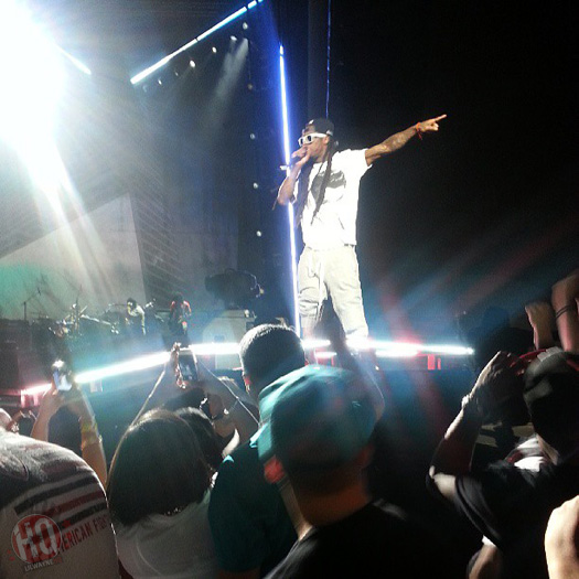 Lil Wayne Performs Live In Indianapolis On Americas Most Wanted Tour