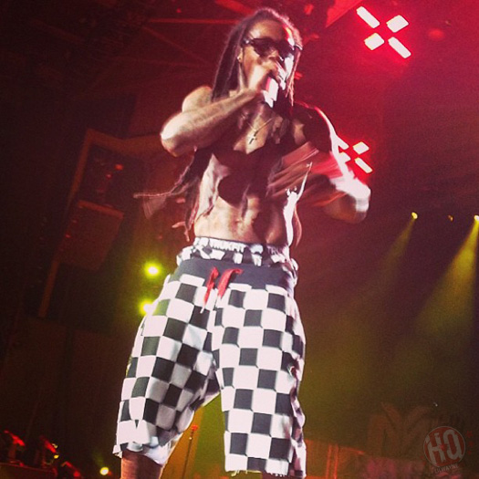 Lil Wayne Performs Live In Indianapolis On Americas Most Wanted Tour