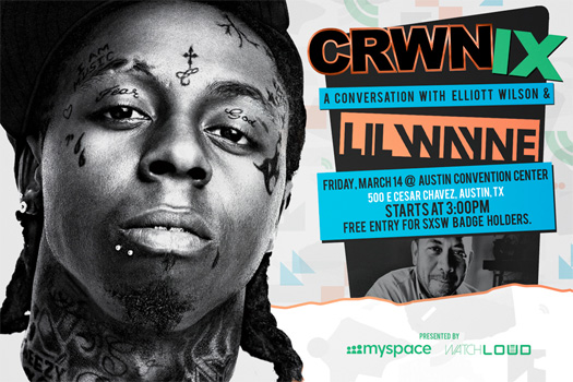 Lil Wayne Will Be Interviewed For CRWN At SXSW On March 14th