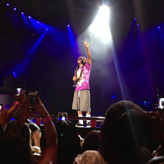 Lil Wayne Performs Live In Irvine On Americas Most Wanted Tour