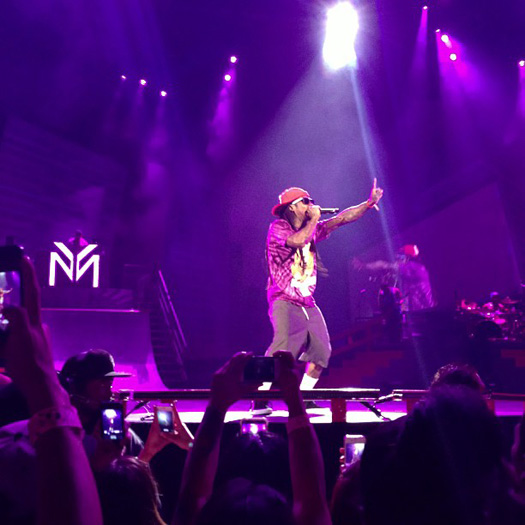 Lil Wayne Performs Live In Irvine On Americas Most Wanted Tour