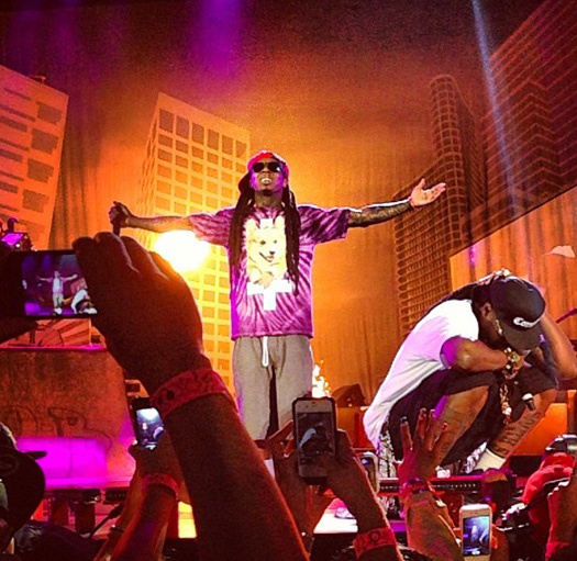 Lil Wayne Performs Live In Irvine On Americas Most Wanted Tour