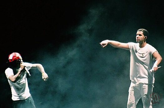 Lil Wayne & Drake Perform Live In Irvine California On Their Joint Tour