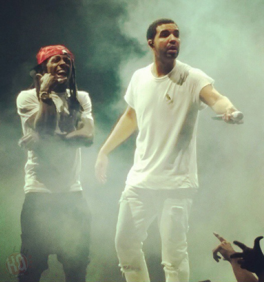 Lil Wayne & Drake Perform Live In Irvine California On Their Joint Tour