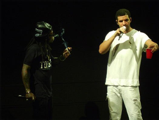 Lil Wayne & Drake Perform Live In Irvine California On Their Joint Tour