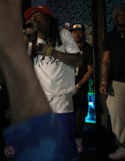 Lil Wayne Jams Out To Migos & Performs Live At Vada Nightclub In Cleveland Ohio