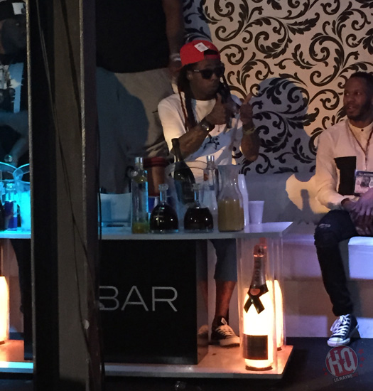 Lil Wayne Jams Out To Migos & Performs Live At Vada Nightclub In Cleveland Ohio