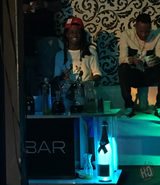 Lil Wayne Jams Out To Migos & Performs Live At Vada Nightclub In Cleveland Ohio