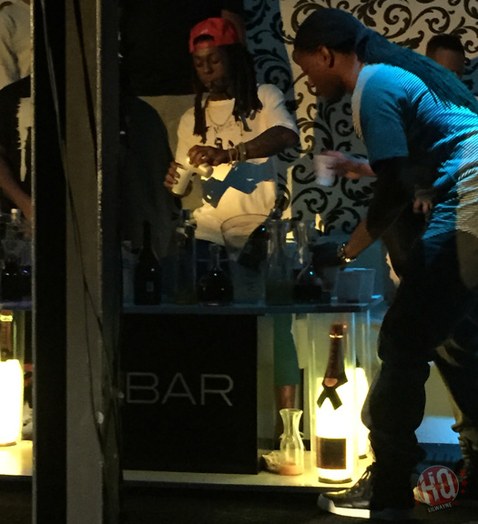 Lil Wayne Jams Out To Migos & Performs Live At Vada Nightclub In Cleveland Ohio