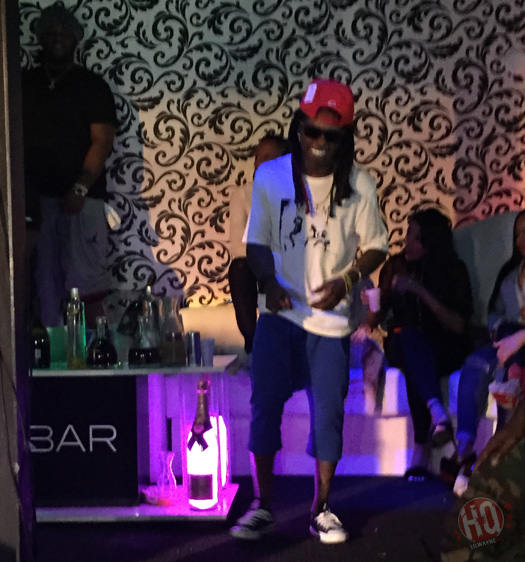 Lil Wayne Jams Out To Migos & Performs Live At Vada Nightclub In Cleveland Ohio