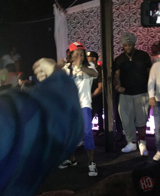 Lil Wayne Jams Out To Migos & Performs Live At Vada Nightclub In Cleveland Ohio