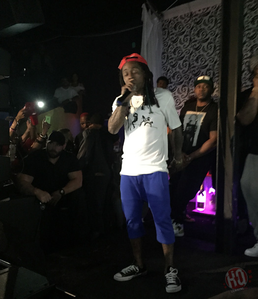 Lil Wayne Jams Out To Migos & Performs Live At Vada Nightclub In Cleveland Ohio