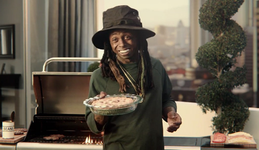 Lil Wayne & Jeff Goldblum Star In A Super Bowl Commercial With George Washington