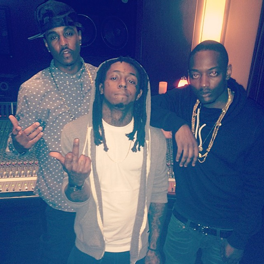 Lil Wayne Hits The Studio With Jeremih To Work On Tha Carter 5