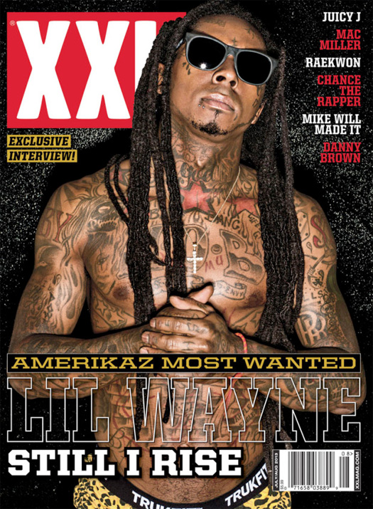 Lil Wayne, T.I. & 2 Chainz Cover July-August Issue Of XXL Magazine