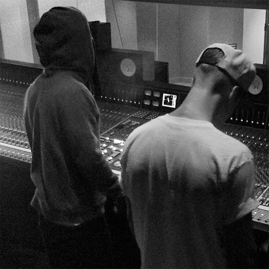 Lil Wayne & Justin Bieber Hit Up The Studio To Work On Music