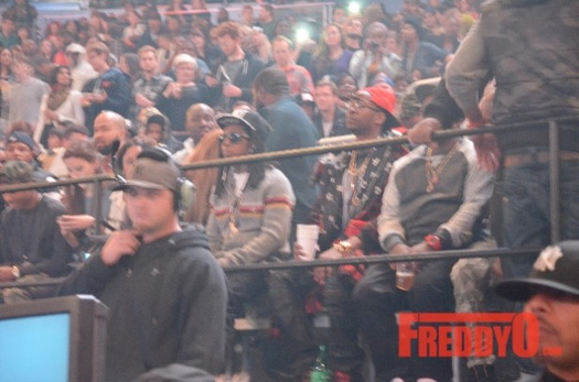 Lil Wayne Spotted At Kanye West The Yeezus Tour Sitting Next To 2 Chainz