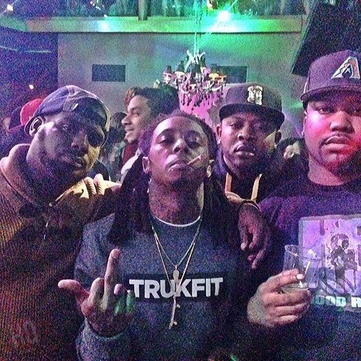 Lil Wayne Parties At Label Nightclub In Charlotte For CIAA Weekend