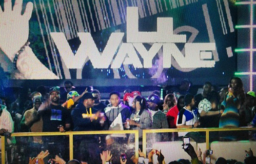 Lil Wayne Parties At Label Nightclub In Charlotte For CIAA Weekend