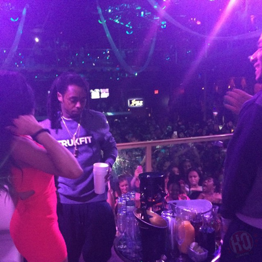 Lil Wayne Parties At Label Nightclub In Charlotte For CIAA Weekend