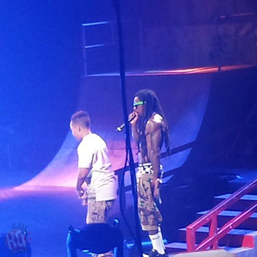 Lil Wayne Performs Live In Las Vegas On Americas Most Wanted Tour