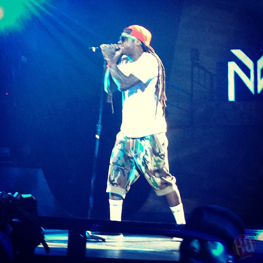 Lil Wayne Performs Live In Las Vegas On Americas Most Wanted Tour