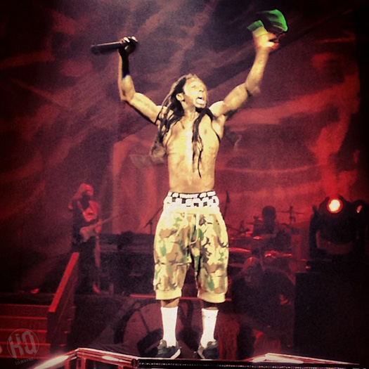 Lil Wayne Performs Live In Las Vegas On Americas Most Wanted Tour