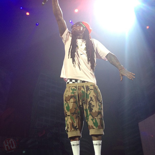 Lil Wayne Performs Live In Las Vegas On Americas Most Wanted Tour